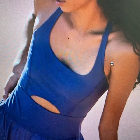 EUC Black and Multicolor Free People FP Movement XS Righteous Runsie - Picture 15 of 16